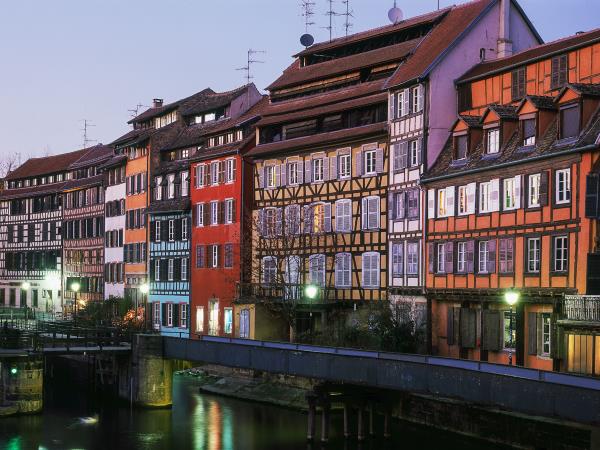 Family cycling vacation in Alsace, France