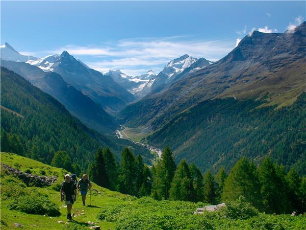 Mont Blanc to the Matterhorn trekking holiday