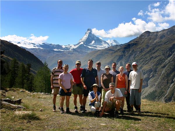 Mont Blanc to the Matterhorn trekking holiday