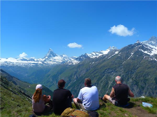 Mont Blanc to the Matterhorn trekking holiday