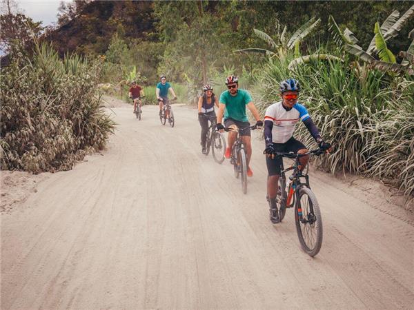 Bali biking vacation in Indonesia