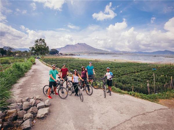 Bali biking vacation in Indonesia