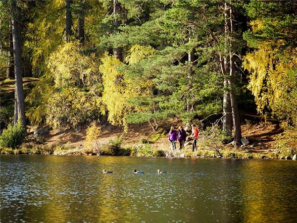 Autumn walking vacation in the Scottish Highlands