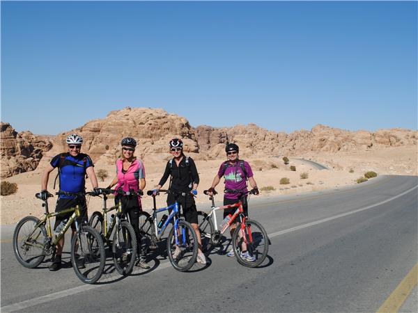 Petra and Wadi Rum by bike, Jordan