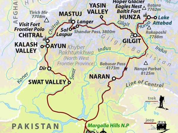 Hindu Kush tour in Pakistan