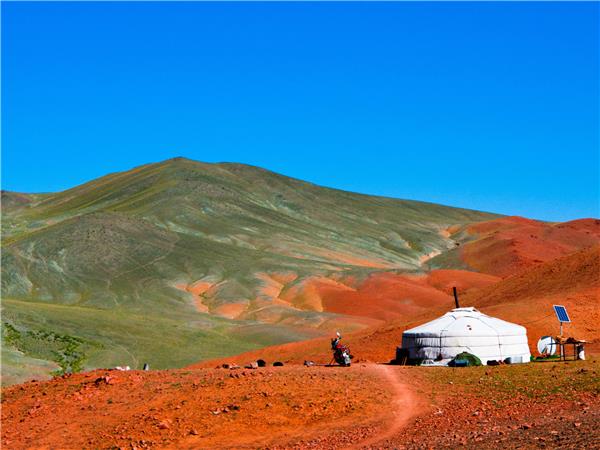 Mongolia cycling vacation