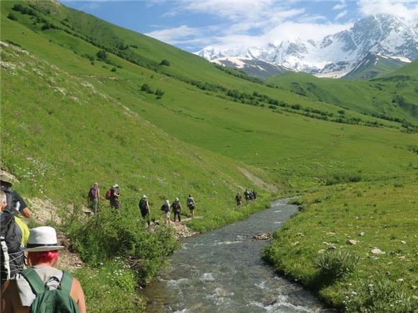 Hiking in the Caucasus vacation