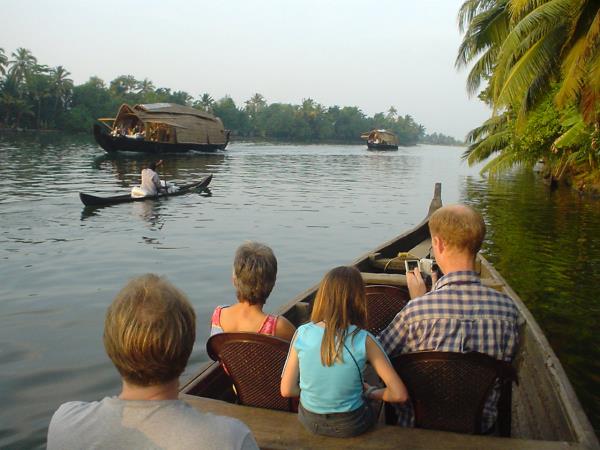 Kerala family activity vacation, India