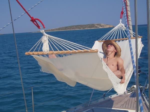 Sailing vacation in the Aegean Sea