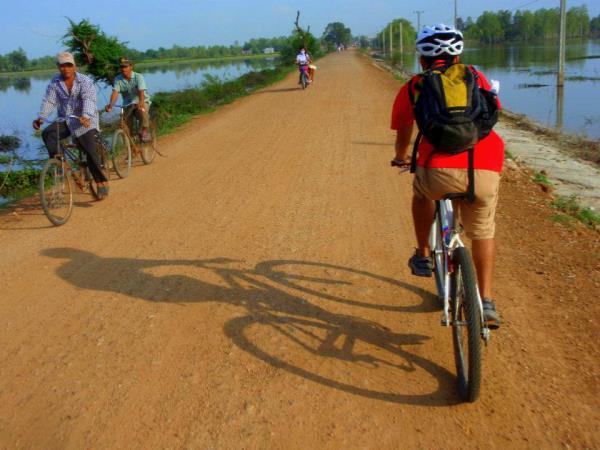 Cambodia biking tour, private departures