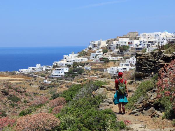 Cyclades sailing & walking vacation in Greece