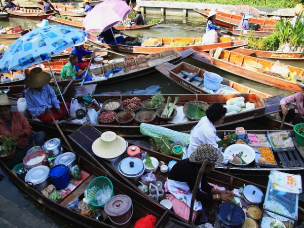 Thailand floating market & beach tour