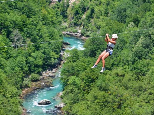 Montenegro activity vacation, adrenaline adventure