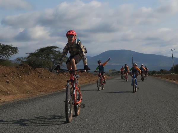 Family cycling vacation in Kenya & Tanzania