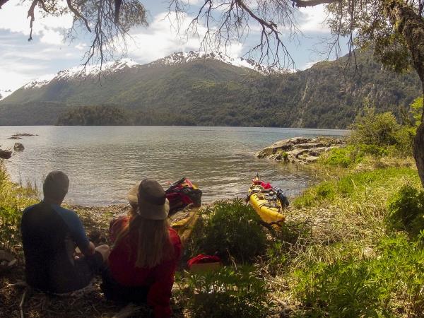 Bariloche kayaking vacation in Patagonia