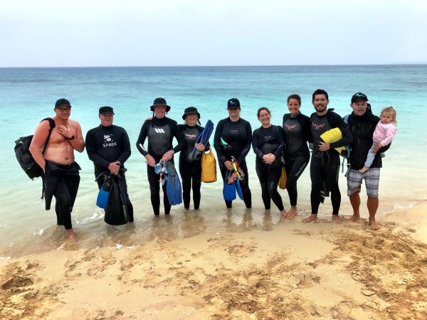 Swim with whales in Tonga