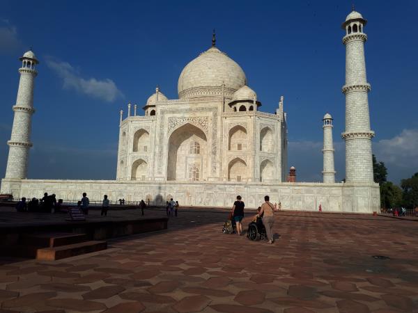 Wheelchair accessible heritage tour of India