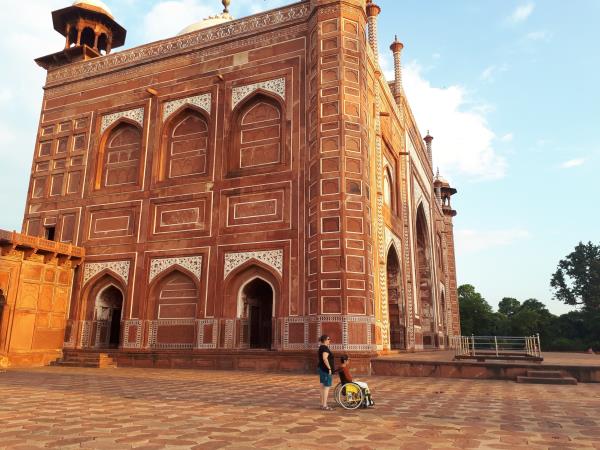 Wheelchair accessible heritage tour of India