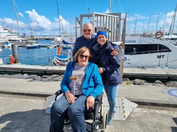 Azores accessible whale watching vacation