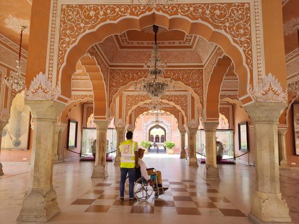 Wheelchair accessible heritage tour of India